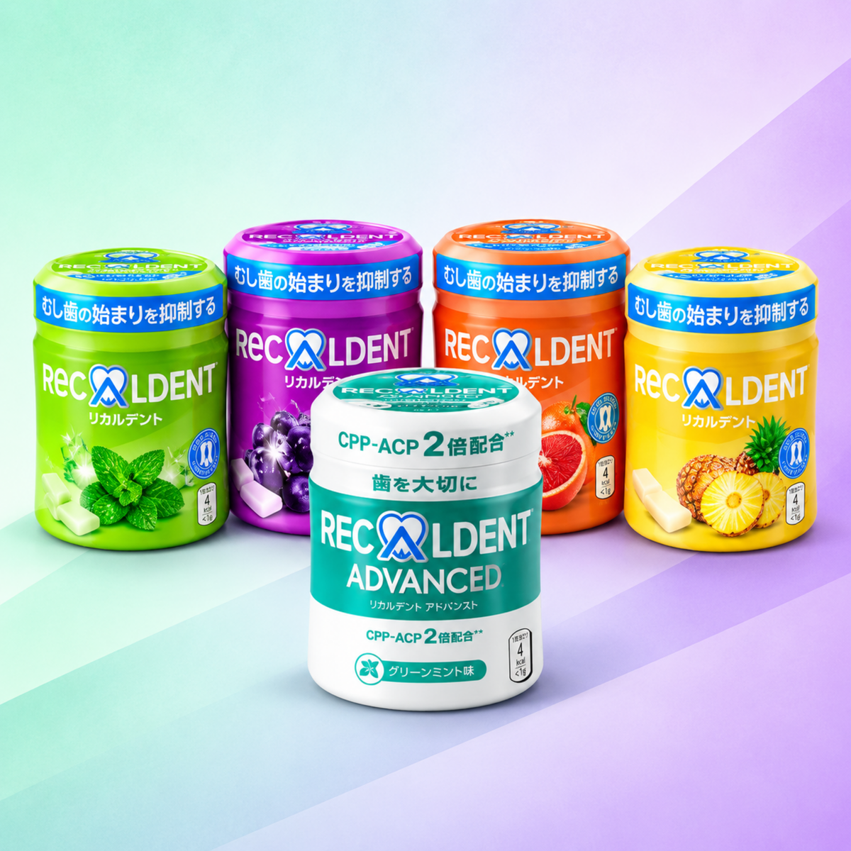 Recaldent All Flavour Mix Pack