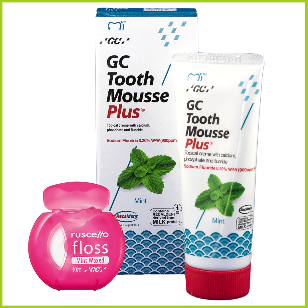 Bundle - Ruscello Floss & Tooth Mousse Plus
