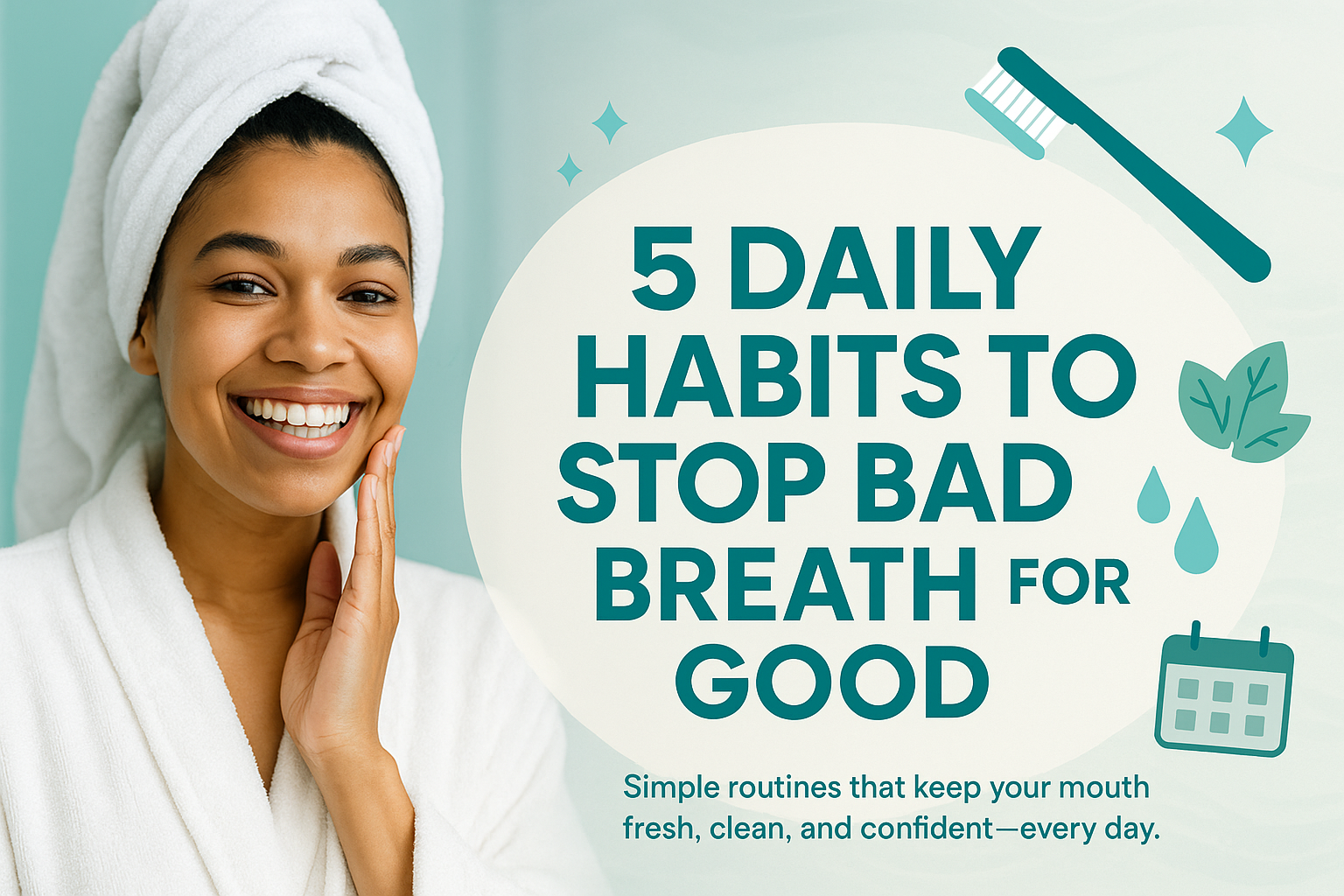 5 Simple Daily Habits to Prevent Bad Breath and Improve Oral Hygiene