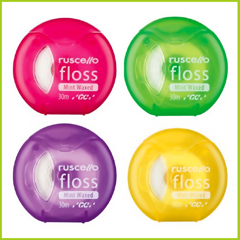 GC Ruscello - 30Metre Dental Floss (4Pack)