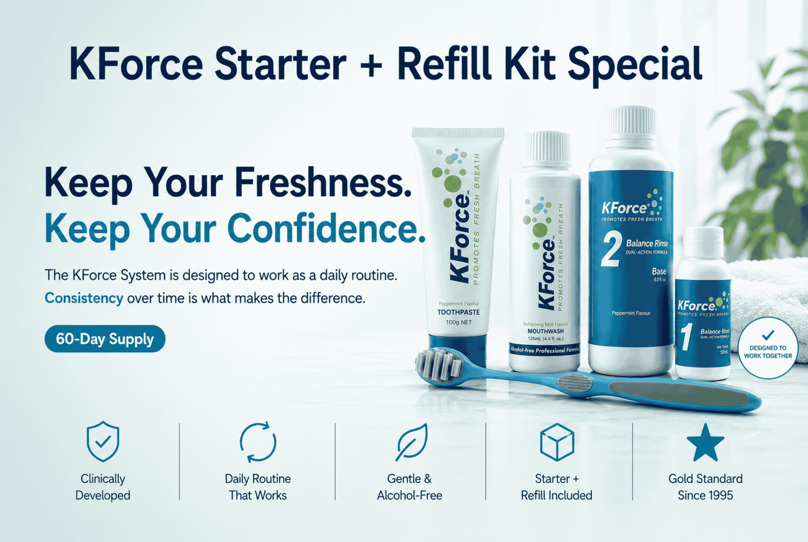 SAVE $46 on Your 60-Day KForce System.