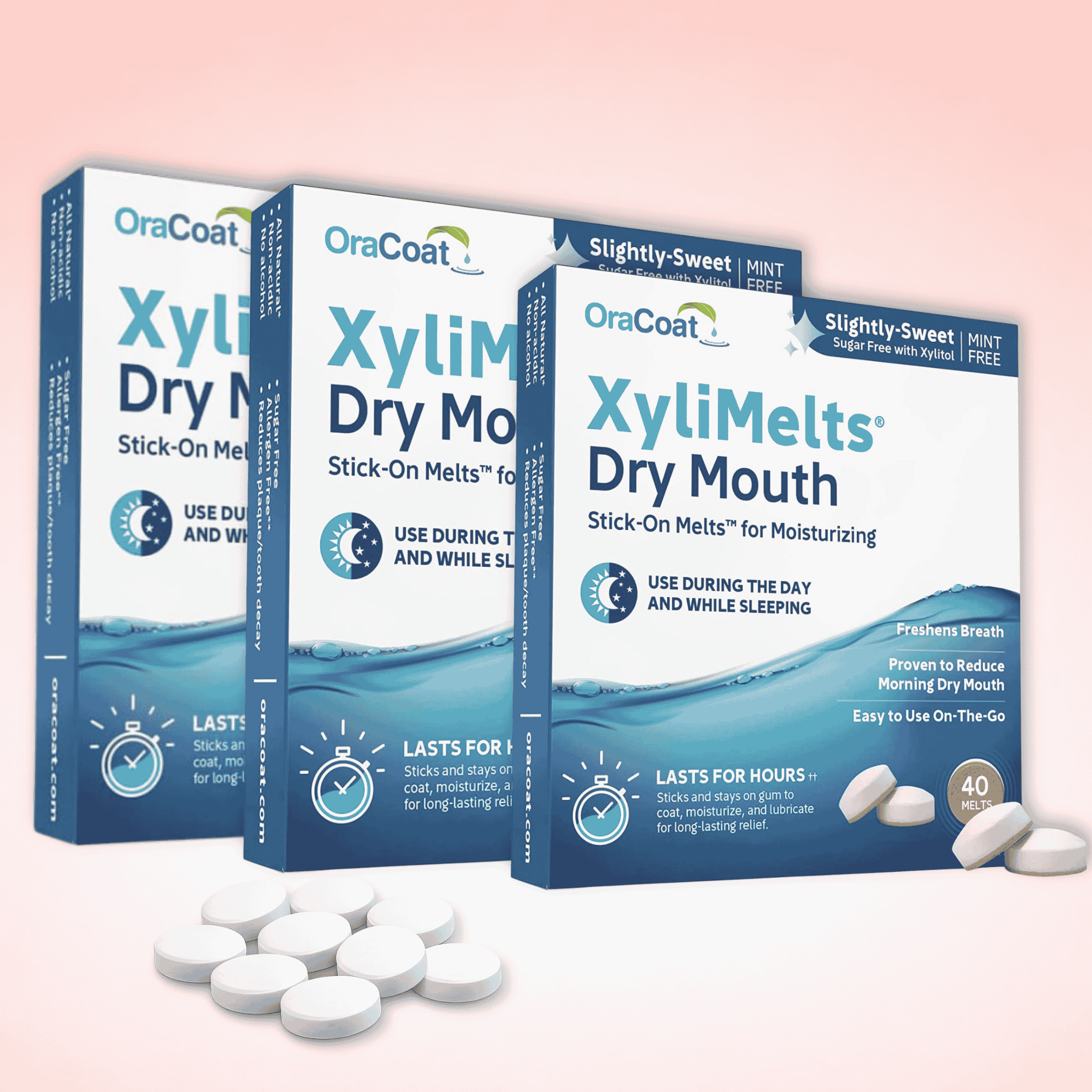 XyliMelts® Slightly Sweet — Refill Pack (Boxes)