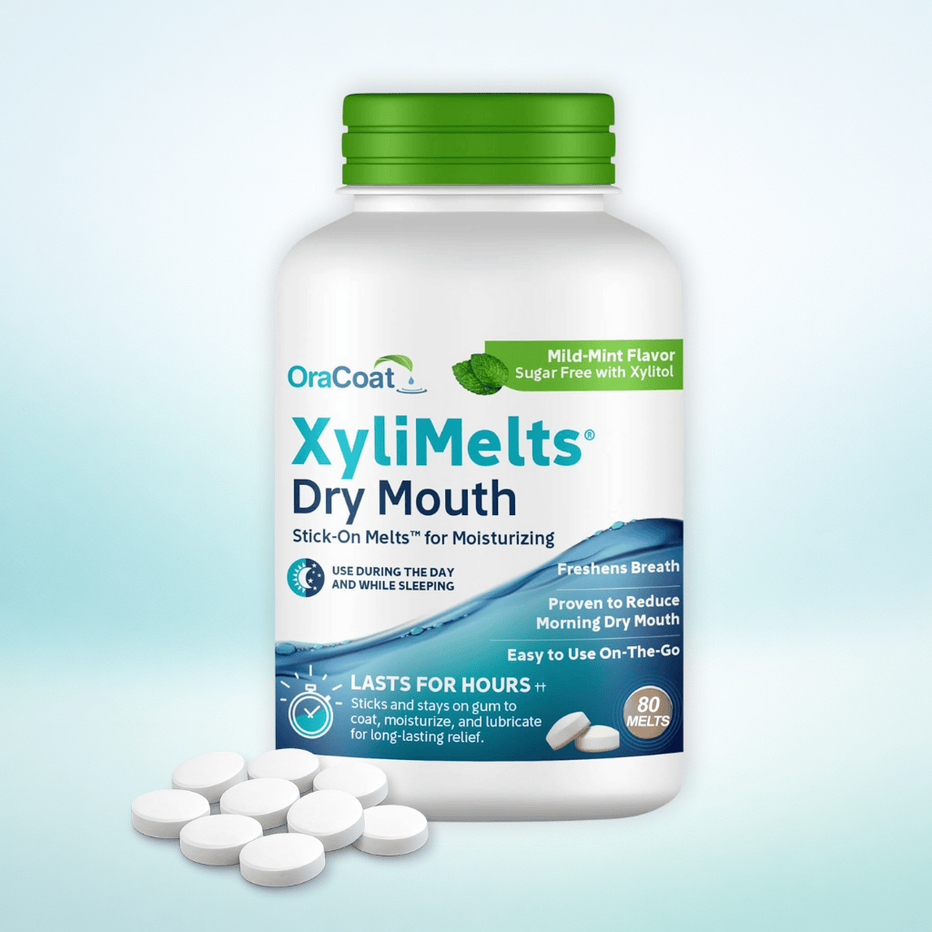 XyliMelts® Mild Mint — Bottle (80ct)
